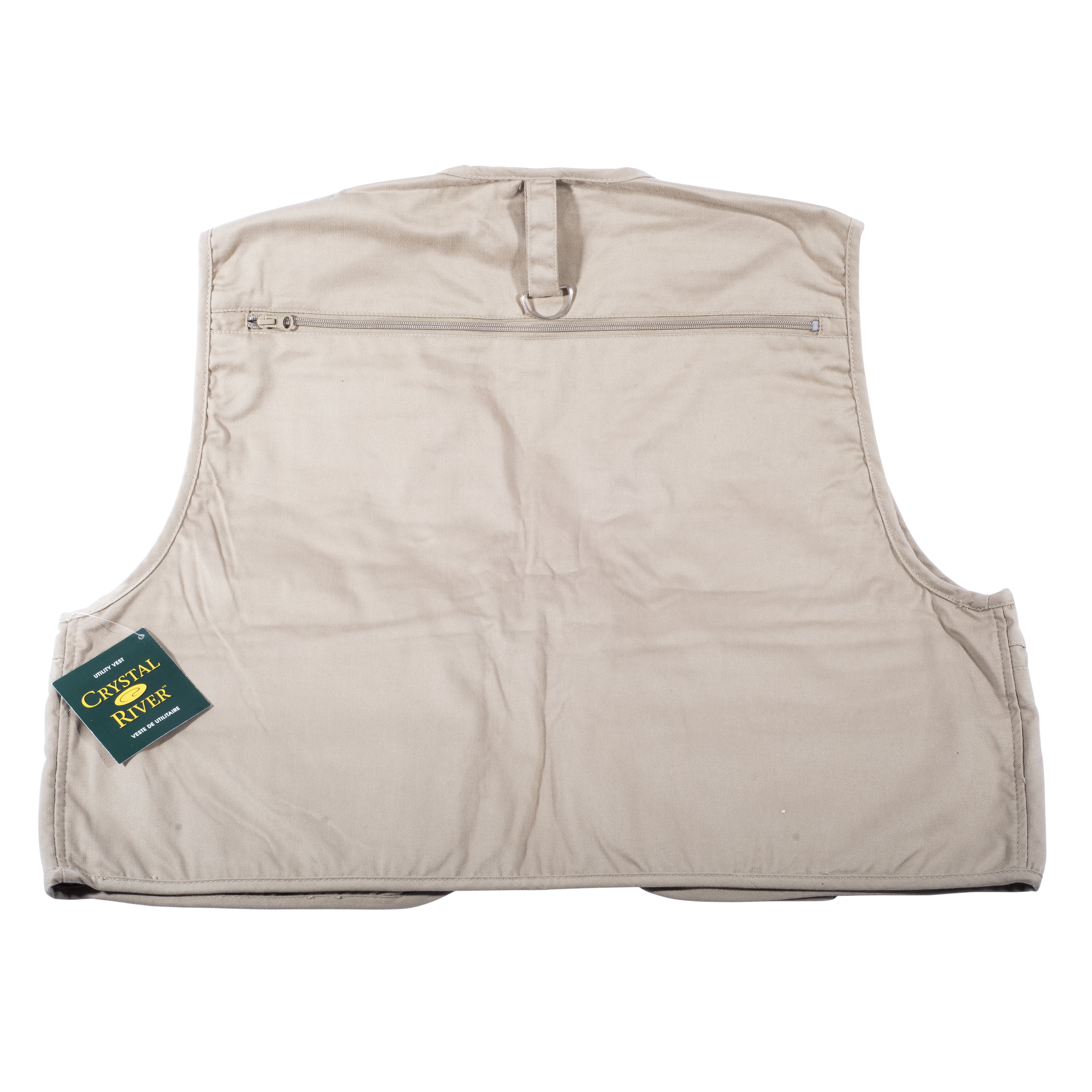 Crystal River Utility Fly Fishing Vest Tan