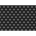 thumbnail image 1 of Ahgly Company Indoor Rectangle Patterned Night Black Area Rugs, 3' x 5', 1 of 6
