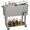 Light Gray, variant on SENYUM Upgrade Patio Rolling Ice Chest Large Cooler Cart with Wheels, Portable Mobile Outdoor Coolers Bar Cart with Storage Shelf & Bottle Opener for Drinks, Party, Camping, Backyard, Deck, BBQ