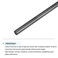 thumbnail image 4 of Carbon Fiber Rod, 8mm x 420mm for RC Plane DIY Tool Wing Tube Quadcopter Arm Pack of 2, 4 of 5