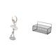 thumbnail image 1 of Escultura Artística Creativa Y Moderna De Bailarina Para Colgar En La Pared, Cestas De Alambre De Metal, Organizador De Almacenamiento Para Dormitorio, Chimenea, Oficina, Cocina Y Sala De Estar., 1 of 8