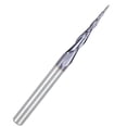 thumbnail image 6 of 1/8 Shank CNC Carbide Ball Nose Tapered End Mill Radius 0.25mm TiAIN Coated, 6 of 6