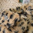 thumbnail image 4 of kladzum Dog Clothes Hot Dogs Leopard Printed Jumpsuit Pet Puppy Soft Warm Cotton Clothes Warm Dog Coat Dogs Costume Jacket, 4 of 7