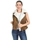 thumbnail image 1 of Chaleco tipo biker con borrega Roman Fashion /Juvenil, 8343 (Cafe) cafe XG, 1 of 5