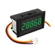 thumbnail image 2 of Medidor de Voltaje Digital de 0,36 `` DC 3,5-30 V Probador de Voltios Panel de Voltímetro Cables Indicador de Monitor de Batería de Motocic - Verde, 22mm Sunnimix Mini voltímetro LED digital, 2 of 6