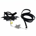 thumbnail image 1 of 2 piece Cat and Dog collar set and fun leash Set Pet gift adjustable dog stripe collar,, 1 of 5