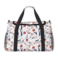 thumbnail image 1 of Fotbe Tulips Flowers Bolsa de Viaje con Estampado, Bolsa de Fin de Semana para Mujer con Compartimento para Zapatos, Bolsa de Gimnasio con Bolsillo Húmedo, 1 of 7