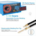 thumbnail image 2 of 5000W Battery Spot Welder, Adjustable Spot Welder Machine for 18650 Lithium Batteries, Welding Nickel Sheets US Plug, 2 of 6
