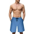 thumbnail image 7 of Mens Shorts Mens Casual Shorts Lightweight Summer Beach Shorts Elastic Waist Drawstring Stretch Shorts for Men, 7 of 7