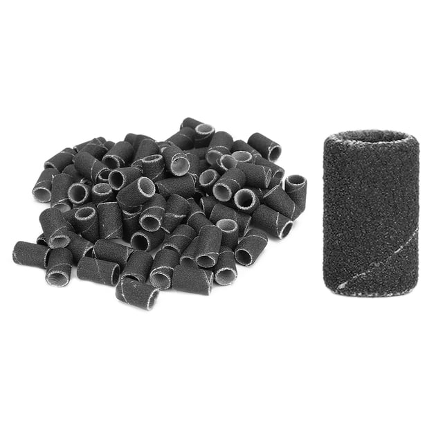 Brocas para uñas BuyWeek 100 unidades bandas de lijado para manicura