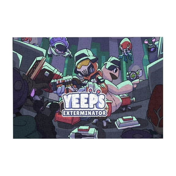 Yeeps Hide Seek Wooden Picture Puzzle 300 Piece Jigsaw Puzzle for Adults Challenging Puzzle Game Gifts