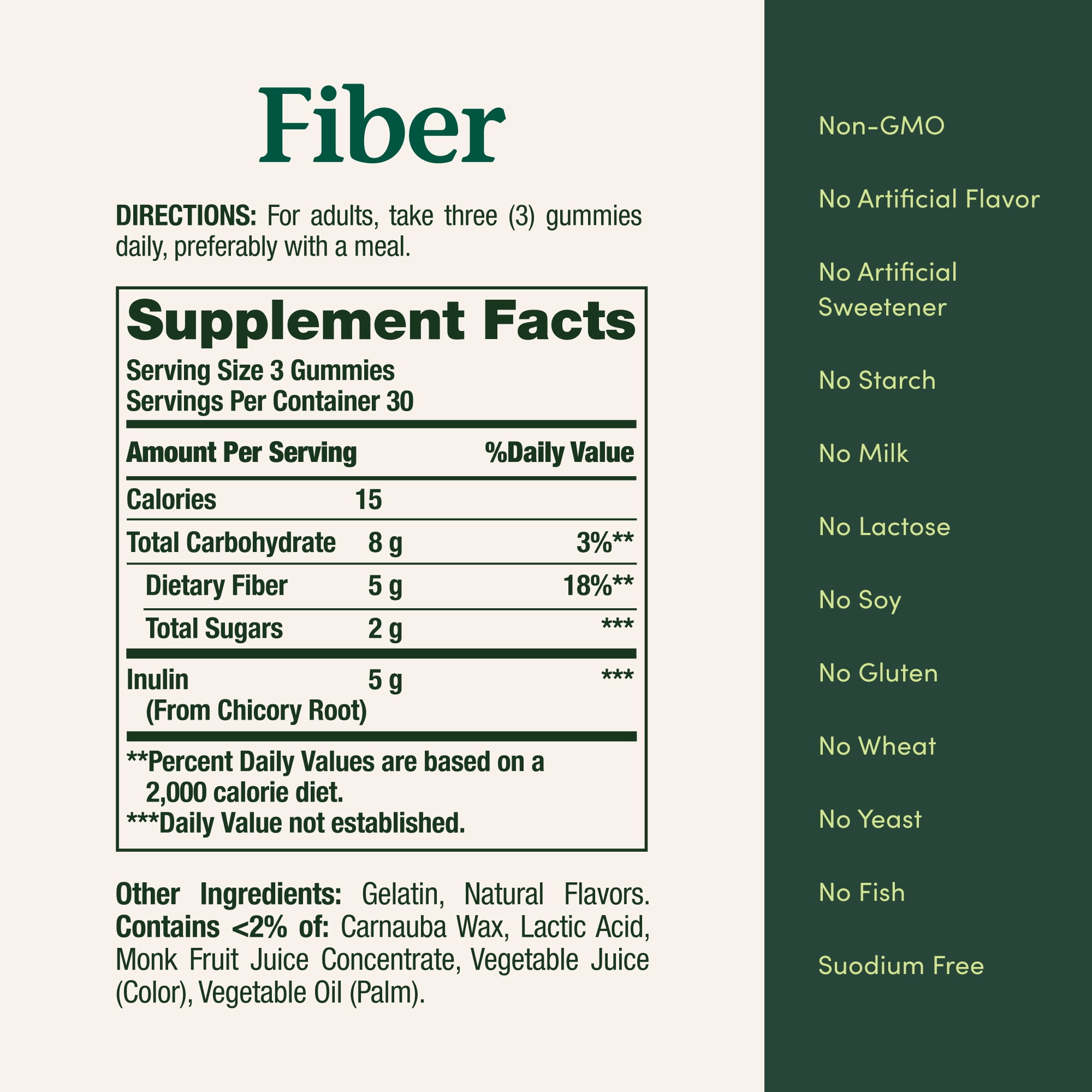 Nature's Bounty Fiber Gummies, 5g Prebiotic Fiber, Digestive Support, Fiber Blend, Strawberry & Raspberry Flavor, 90 Count