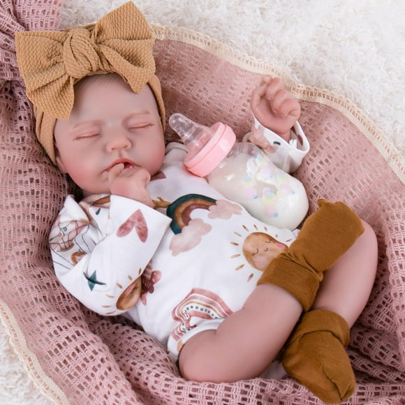Muñeca Reborn Aori realista, realista, 50 cm, con ropa para mayores de 3 años