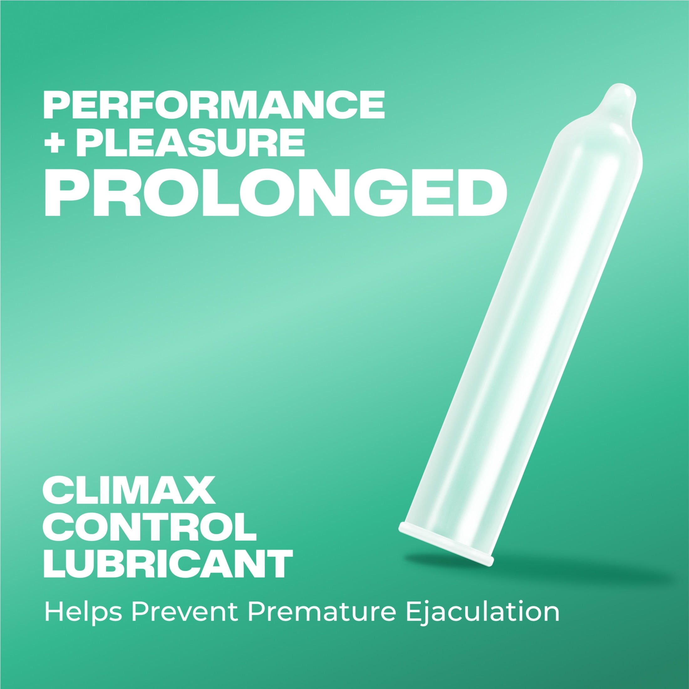 Trojan Extended Pleasure Climax-Control Latex Lubricated Condoms, 12 Count