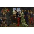 thumbnail image 3 of Eleanor Fortescue-Brickdale 14x10 Black Modern Framed Museum Art Print Titled - Botticelli's Studio, 3 of 5