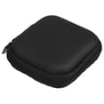 thumbnail image 3 of Caja de almacenamiento para auriculares Mini EVA de colores surtidos, estuche portátil de viaje, auriculares, bolsa para cable USB (negro), 3 of 8