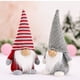 thumbnail image 2 of Fiudx Muñeco de Papá Noel de Tela, Decoración Navideña Hecha a Mano, Cuerpo de Lana Suave y Barba Blanca Larga, con Peso para Ponerse de Pie Fácilmente, Decoración de Mesa Navideña, Regalo para La Fa, 2 of 5