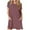 ☪484-Red, variant on Women's Print Loose Casual Dress - Comfortable Relaxed Design for Everyday Wear and Effortless Style