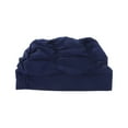 thumbnail image 6 of Unique Bargains 1 Pc Pleated Style  Swim Cap 5.91"x9.25" Navy Blue, 6 of 6