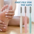 thumbnail image 3 of Dual Sided Foot File Dead Skin Callus Remover Portable Hand Toe Gap Exfoliating Pedicure Tool, 3 of 10
