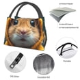 thumbnail image 4 of Disketp Modern Yellow Sweater Guinea Pig Bolsa Térmica Estampada, Bolsa Térmica Aislante para Almuerzo, Playa y Campamento, 4 of 6