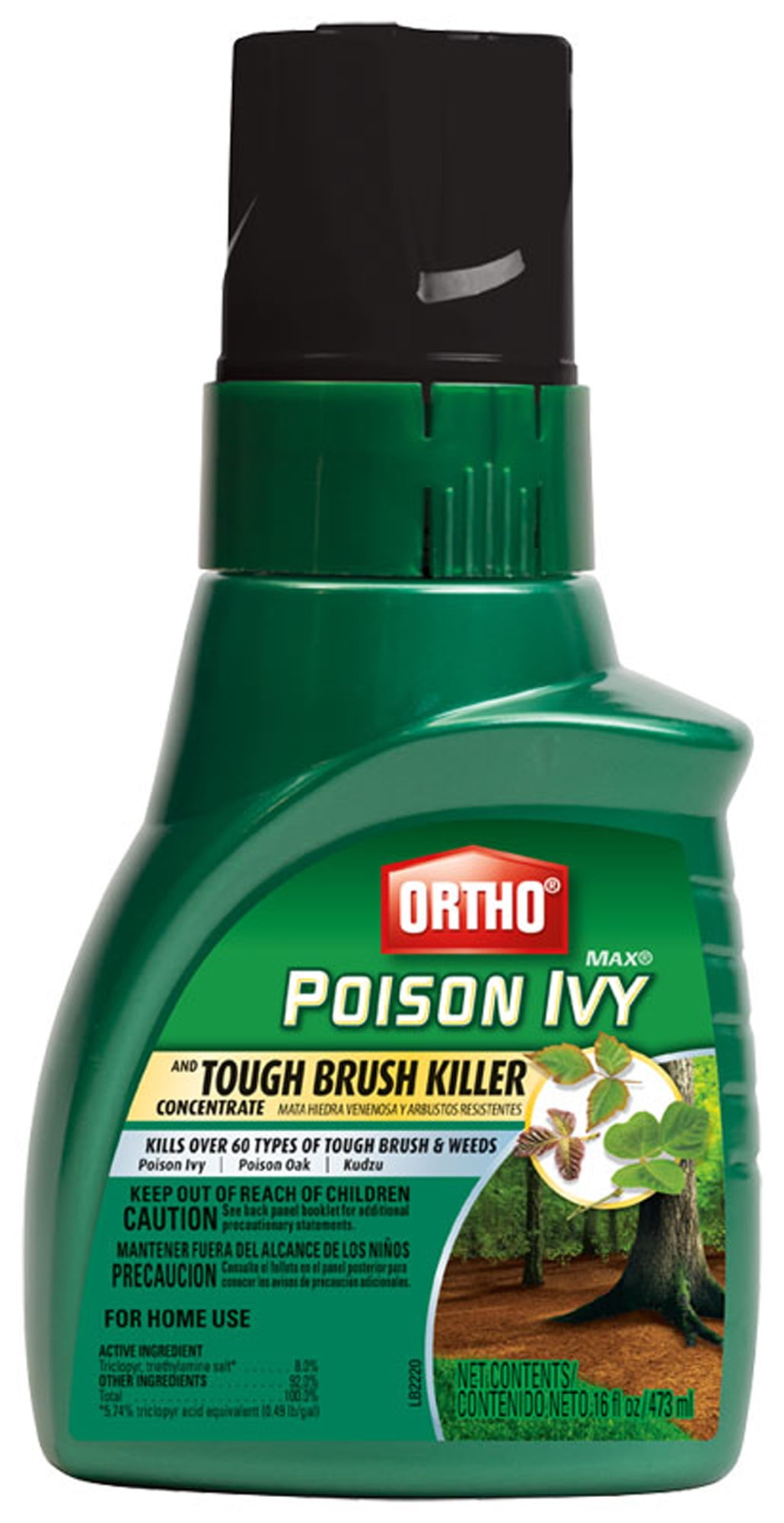 Ortho MAX Poison Ivy & Tough Brush Killer Concentrate, 16 oz Walmart
