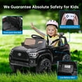 thumbnail image 4 of EastVita Kids 12V Ride on Cars Toyota Licensed Land Rover Ride on SUV Electric Car with Remote Control, MP3 Player Rocking Pull Rod for Kids 3 Age +, 4 of 7