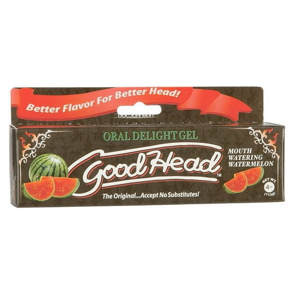 GoodHead Gel de Plaisir Oral-Pastèque 4 oz