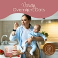Lacsnac Variety Pack Overnight HYZ01 Oats (6 Supplement Moms made with