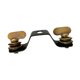 thumbnail image 4 of Abrazadera de iluminación escénica, soporte de hierro, conector de bloqueo rápido para barra de soporte de luces de DJ 105 cm, 4 of 9