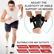 NEENCA Ankle Brace, Lace Up Adjustable Support – for Running, Basketball, Injury Recovery, Sprain! Ankle Wrap for Men, Women, and Children (Large)