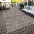thumbnail image 6 of Addison Rugs Chantille Indoor/Outdoor Transitional Geometric Taupe Washable Rectangle Rug, 2'6" x 3'10", 6 of 6