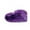 Purple, variant on Heart-Shaped Faux Rug - Soft and Stylish for Bedrooms, Faux Sheepskin Area Rugs For Cozy Bedrooms And Living Rooms - Non-Slip Carpet Mats, Pink