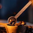 thumbnail image 2 of Antqov Walnut Coffee Beans Spoon Solid Wood Spoon Several Spoons, Home Accessories, 2 of 6