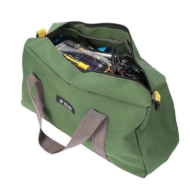 Thickened Canvas Pouch Tool Bags Screwdriver Pliers Repair Hand Tools Storage Organizer Case Portable Electrical Tool Tote Bags