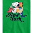 thumbnail image 3 of Peanuts - New York Snoopy - Men's Short Sleeve Graphic T-Shirt, 3 of 6