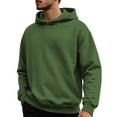 thumbnail image 7 of Fewfanhot Mens Sweatshirts and Hoodies Comfort Long Sleeve Fleece Pullover Hoodies Oversized Hooded Sweatshirt with Pockets, 7 of 7