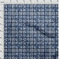 thumbnail image 4 of oneOone Silk Tabby Medium Blue Fabric Houndstooth Sewing Craft Projects Fabric Prints By Yard 42 Inch Wide, 4 of 4