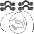 thumbnail image 4 of UPGRATOR Ropes For Boat 1 Set Round Black Bungee Cord with Simple Design for Water Sports, 4 of 7