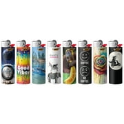 BIC Maxi Special Edition Favorites Pocket Lighters, Pack of 5, Designs May Vary