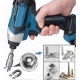 thumbnail image 5 of Magnetic Nut Setter Driver Drill Bit Set, 6-19mm Metric Nut Drivers, Bolt and Nut Remover Tool, 14 Pieces Nut Extractor Socket, , 65mm Length, 5 of 5