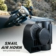 thumbnail image 2 of FARBIN Train Horns for Motorcycle Car Truck Air Horn with Horn Cover for Motorcycle 12V Car Horn 150DB Super Loud Horn for Motorbike Truck Boat Pickup (12V, Black Shell with Button), 2 of 7