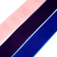 thumbnail image 3 of U8MO 1 Set 3 Colors Single Face Velvet Ribbon 3/8 inch(9.5~10mm) 10 yards/color, 3 of 8