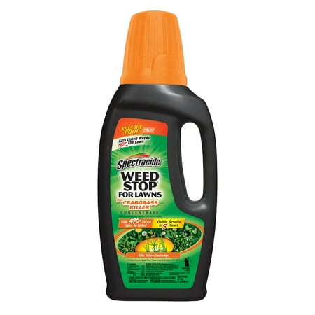 Spectracide Weed Stop for Lawns plus Crabgrass Killer Concentrate, 32-fl
