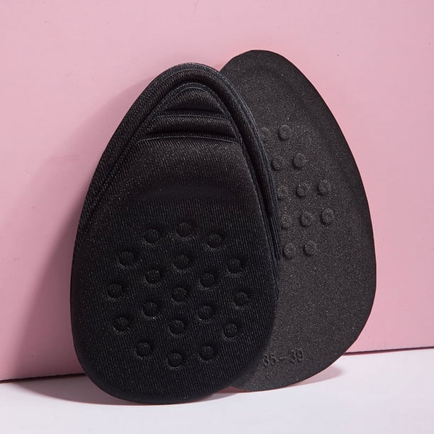Zapatos grandes, zapatillas de deporte con pequeños artefactos, plantillas ajustables rellenas para hombres y mujeres, tapones para los dedos del pie, almohadillas de media talla, zapatos de una