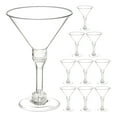 thumbnail image 1 of ColoMX 10pcs Copa de martini Clear Martini Cup Postre Martini Cup Party Martini Container, 1 of 8