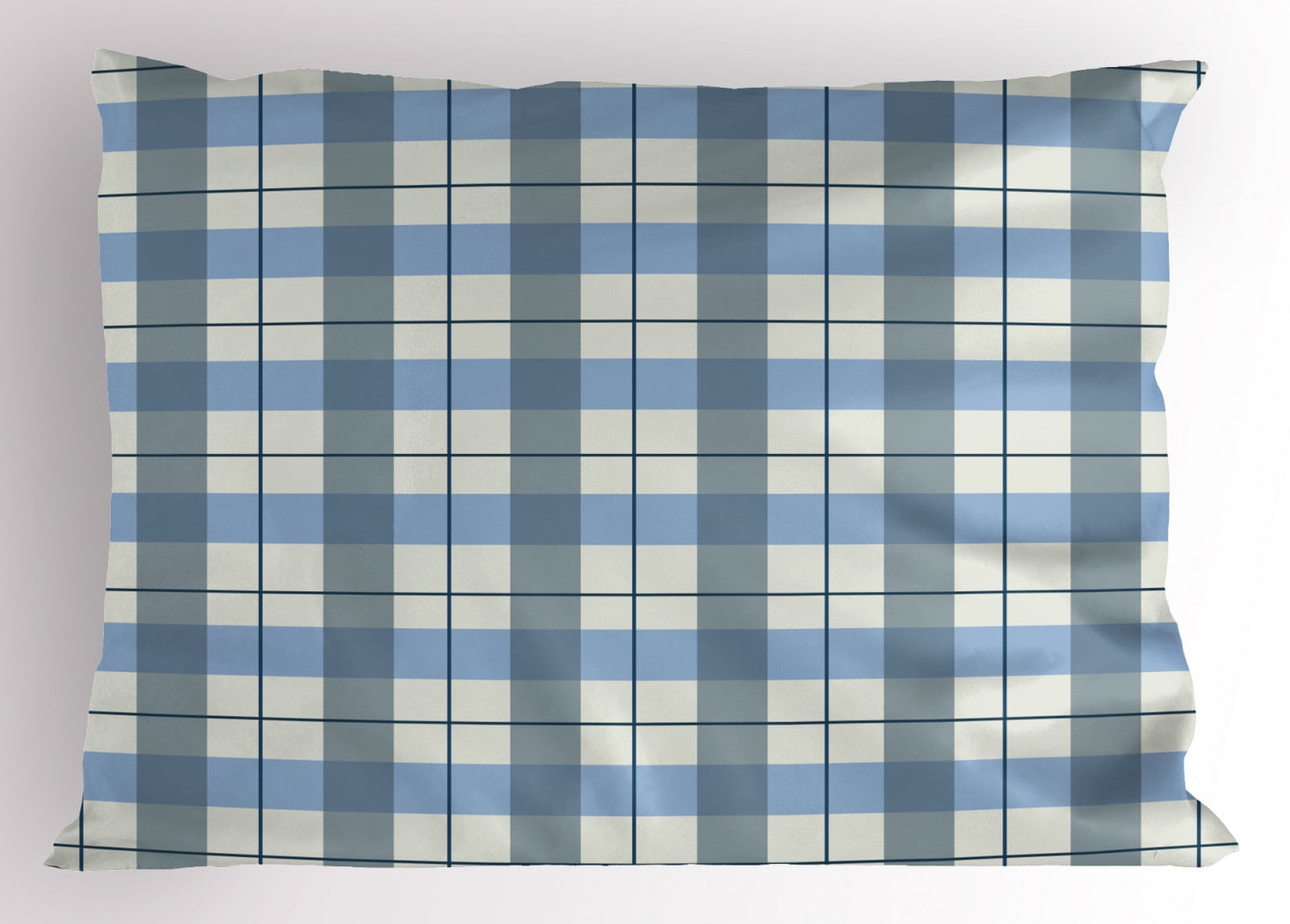 checkered pillow