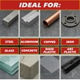 thumbnail image 5 of Dynatex 4 Minute Steel Epoxy Adhesive 2 oz - Fast Set, Steel-Like Cure, Bonds & Repairs Metal Wood Masonry, Drillable Sandable (Single), 5 of 9
