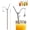 1pc, variant on Fishing Straw, Funny Fishing Themed Metal Straws, Reusable Stainless Steel Drinking Straw with Hanging Fish Charm, Interactive Swaying Drinking Accessory for Adults Fish Lovers Party Drinkers