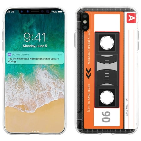 - For Apple iPhone XS Max Case, OneToughShield ® Scratch-Resistant Slim-Fit TPU Protective Phone Case Cover - Cassette Orange